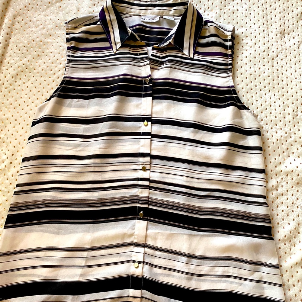 3x$30 Liz Claiborne blouse size Large